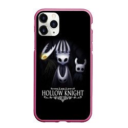 Чехол iPhone 11 Pro матовый Hollow Knight, цвет: 3D-малиновый