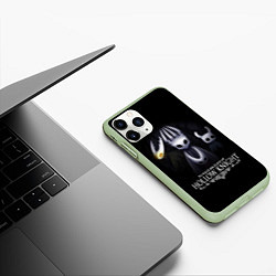 Чехол iPhone 11 Pro матовый Hollow Knight, цвет: 3D-салатовый — фото 2