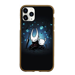 Чехол iPhone 11 Pro матовый Hollow Knight, цвет: 3D-коричневый