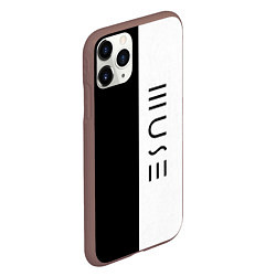 Чехол iPhone 11 Pro матовый Muse, цвет: 3D-коричневый — фото 2