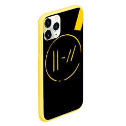 Чехол iPhone 11 Pro матовый 21 Pilots: Logo, цвет: 3D-желтый — фото 2