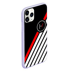 Чехол iPhone 11 Pro матовый 21 Pilots: Black Logo, цвет: 3D-светло-сиреневый — фото 2