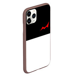 Чехол iPhone 11 Pro матовый MONOKUMA, цвет: 3D-коричневый — фото 2
