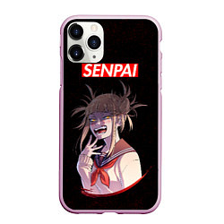 Чехол iPhone 11 Pro матовый Senpai My Hero Academia, цвет: 3D-розовый