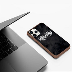 Чехол iPhone 11 Pro матовый GHOSTEMANE, цвет: 3D-коричневый — фото 2