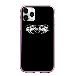 Чехол iPhone 11 Pro матовый GHOSTEMANE, цвет: 3D-розовый