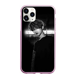 Чехол iPhone 11 Pro матовый Stray Kids, цвет: 3D-розовый