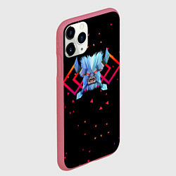 Чехол iPhone 11 Pro матовый Dota 2 - Spirit Breaker, цвет: 3D-малиновый — фото 2