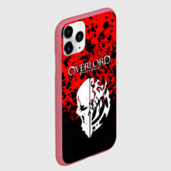 Чехол iPhone 11 Pro матовый OVERLORD, цвет: 3D-малиновый — фото 2