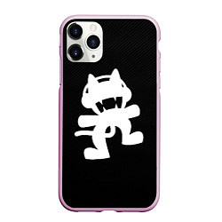 Чехол iPhone 11 Pro матовый MONSTERCAT, цвет: 3D-розовый