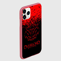 Чехол iPhone 11 Pro матовый Overlord, цвет: 3D-малиновый — фото 2