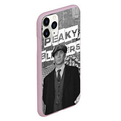 Чехол iPhone 11 Pro матовый Peaky Blinders, цвет: 3D-розовый — фото 2