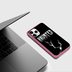 Чехол iPhone 11 Pro матовый KIZARU - HAUNTED FAMILY, цвет: 3D-малиновый — фото 2