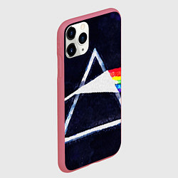 Чехол iPhone 11 Pro матовый PINK FLOYD, цвет: 3D-малиновый — фото 2