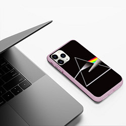 Чехол iPhone 11 Pro матовый PINK FLOYD, цвет: 3D-розовый — фото 2