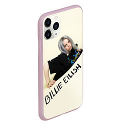 Чехол iPhone 11 Pro матовый BILLIE EILISH, цвет: 3D-розовый — фото 2