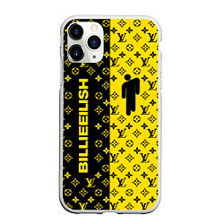 Чехол iPhone 11 Pro матовый BILLIE EILISH x LV Yellow, цвет: 3D-белый