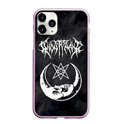 Чехол iPhone 11 Pro матовый GHOSTEMANE, цвет: 3D-розовый