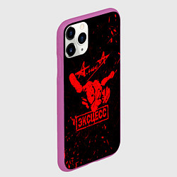 Чехол iPhone 11 Pro матовый АлисА, цвет: 3D-фиолетовый — фото 2