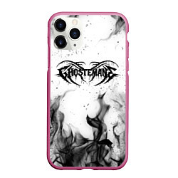 Чехол iPhone 11 Pro матовый GHOSTEMANE, цвет: 3D-малиновый