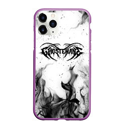 Чехол iPhone 11 Pro матовый GHOSTEMANE, цвет: 3D-фиолетовый