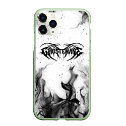 Чехол iPhone 11 Pro матовый GHOSTEMANE, цвет: 3D-салатовый