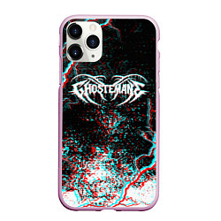 Чехол iPhone 11 Pro матовый GHOSTEMANE, цвет: 3D-розовый