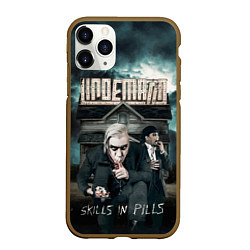 Чехол iPhone 11 Pro матовый LINDEMANN: Skills in Pills, цвет: 3D-коричневый