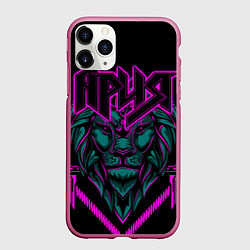 Чехол iPhone 11 Pro матовый Ария, цвет: 3D-малиновый