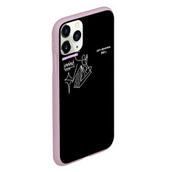 Чехол iPhone 11 Pro матовый SAYONARA BOY, цвет: 3D-розовый — фото 2