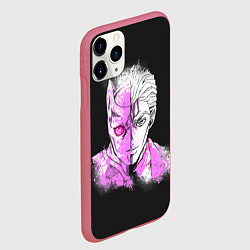Чехол iPhone 11 Pro матовый JoJo Bizarre Adventure, цвет: 3D-малиновый — фото 2