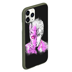 Чехол iPhone 11 Pro матовый JoJo Bizarre Adventure, цвет: 3D-темно-зеленый — фото 2