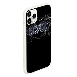 Чехол iPhone 11 Pro матовый ACDC, цвет: 3D-белый — фото 2