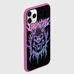 Чехол iPhone 11 Pro матовый BABYMETAL, цвет: 3D-фиолетовый — фото 2