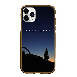 Чехол iPhone 11 Pro матовый HALF-LIFE, цвет: 3D-коричневый