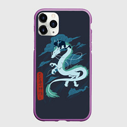 Чехол iPhone 11 Pro матовый Princess Mononoke, цвет: 3D-фиолетовый