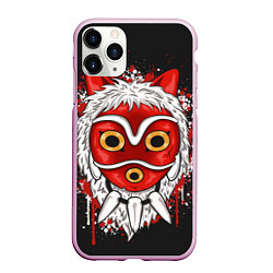 Чехол iPhone 11 Pro матовый Принцесса Мононоке, цвет: 3D-розовый
