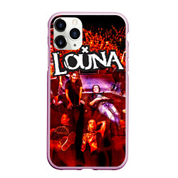 Чехол iPhone 11 Pro матовый LOUNA, цвет: 3D-розовый