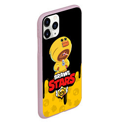 Чехол iPhone 11 Pro матовый BRAWL STARS SALLY LEON, цвет: 3D-розовый — фото 2