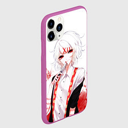 Чехол iPhone 11 Pro матовый Сузуя Джузо, цвет: 3D-фиолетовый — фото 2