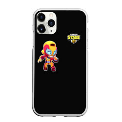 Чехол iPhone 11 Pro матовый Brawl Stars Мах, цвет: 3D-белый