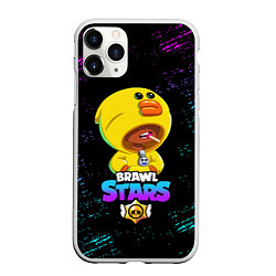 Чехол iPhone 11 Pro матовый Brawl Stars SALLY LEON, цвет: 3D-белый