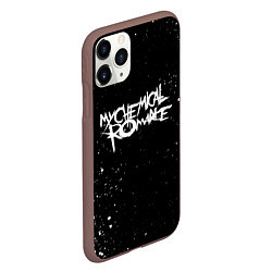 Чехол iPhone 11 Pro матовый My Chemical Romance, цвет: 3D-коричневый — фото 2