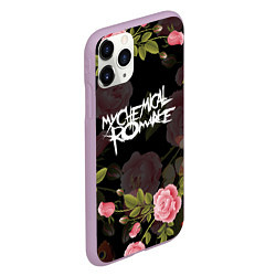 Чехол iPhone 11 Pro матовый My Chemical Romance, цвет: 3D-сиреневый — фото 2