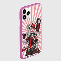 Чехол iPhone 11 Pro матовый Убийца розового солнца, цвет: 3D-фиолетовый — фото 2