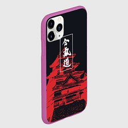 Чехол iPhone 11 Pro матовый Aikido, цвет: 3D-фиолетовый — фото 2