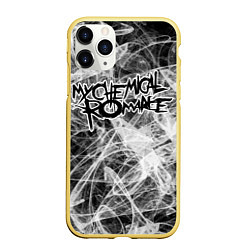 Чехол iPhone 11 Pro матовый MY CHEMICAL ROMANCE, цвет: 3D-желтый