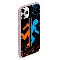 Чехол iPhone 11 Pro матовый PORTAL, цвет: 3D-розовый — фото 2