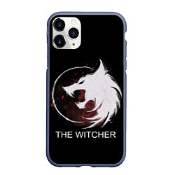 Чехол iPhone 11 Pro матовый The Witcher, цвет: 3D-серый