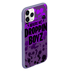 Чехол iPhone 11 Pro матовый Droppin Boys, цвет: 3D-серый — фото 2